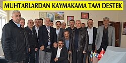 Muhtarlar, Erol Karameroluna tam destek verdi